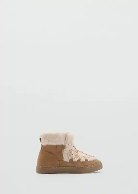 Botines Zuric Camel Talla 36 Niñas Mango