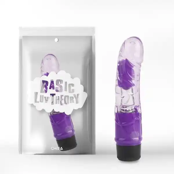 Chisa Vibrador Realistic Vibe Purple 7