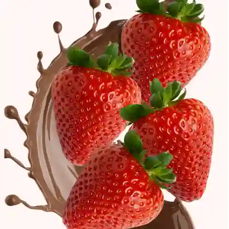 Fresas con chocolate x 6 unidades