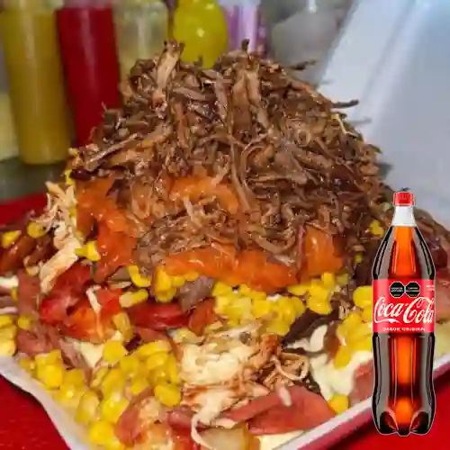 Combo la Perra + Coca Cola Original 1.5 L