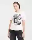 Camiseta Flamingos Graphic Tee Rosa Cósmico Claro T. S Chevignon