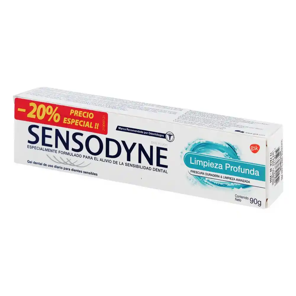 Sensodyne Crema Dental Limpieza Profunda