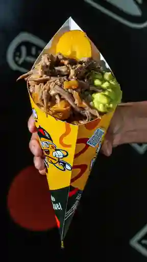 Cono de Carne Desmechada
