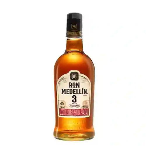 Ron Medellín 3 Años 750 ml