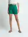 Short Madanie Mujer Verde Plantación Talla 8 - 451F330 Naf Naf