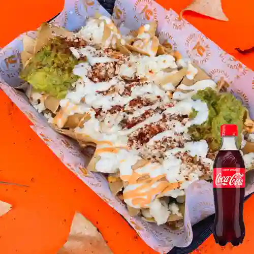 Combo Totopos Sanababiches +Cocacola Orig 400ml