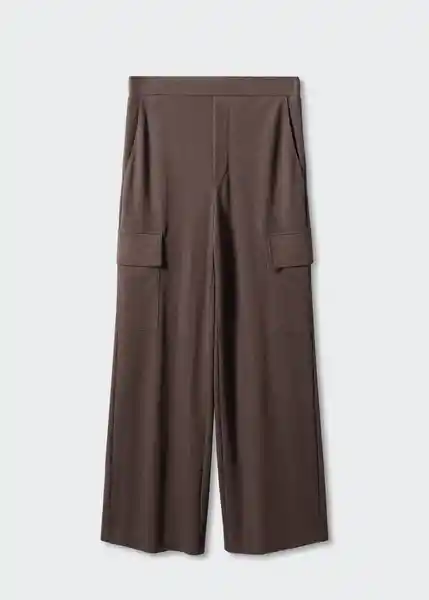 Pantalón Harper Chocolate Talla S Mujer Mango