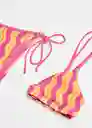 Top Bikini Corfu Fucsia Talla L Mujer Mango