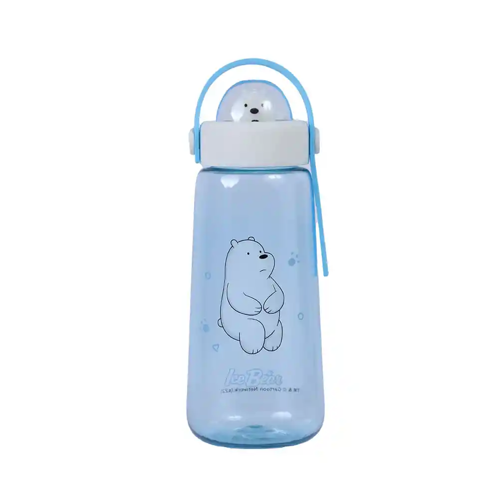 Cilindro we Bare Bears Collection Con Decoración Azul Miniso