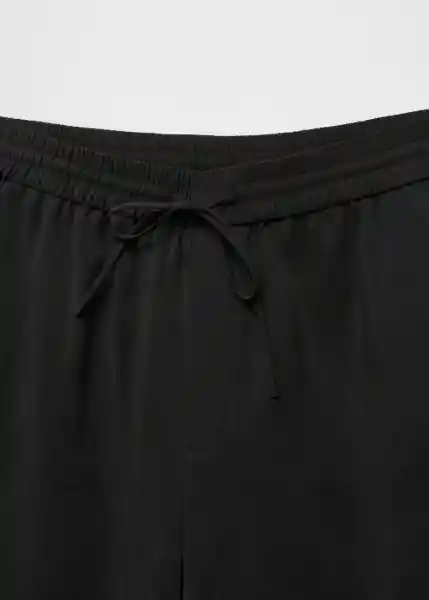 Pantalón Toffe-W Negro Talla M Mujer Mango