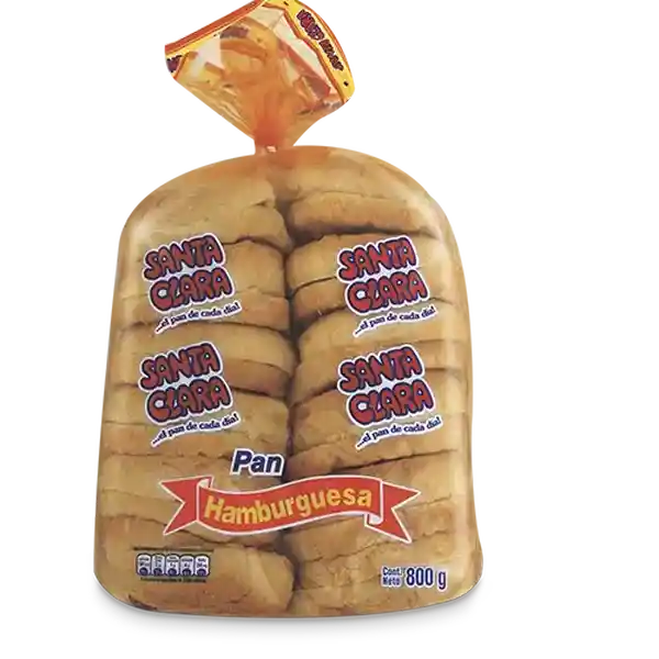 Santa Clara Pan Hamburguesa