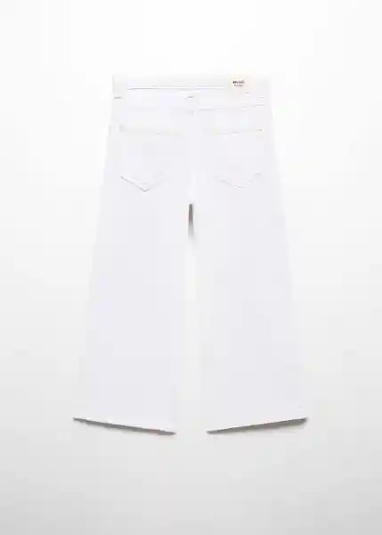 Jean Culotte6 Niñas Blanco Talla 12 Mango