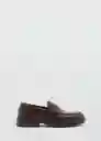 Zapato Moctrac Marrón Talla 45 Hombre Mango