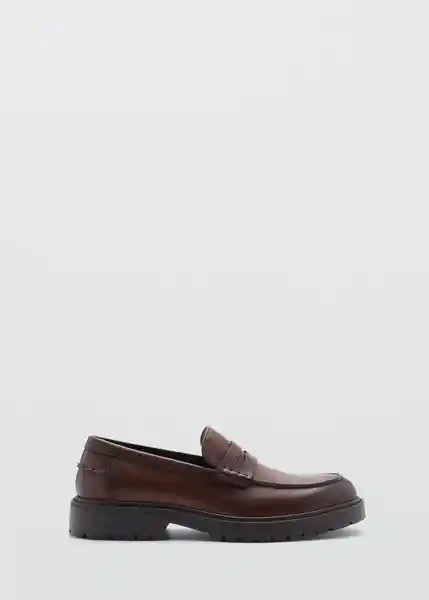 Zapato Moctrac Marrón Talla 45 Hombre Mango