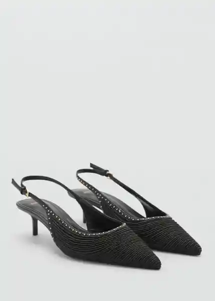 Zapatos Natu Negro Talla 39 Mujer Mango
