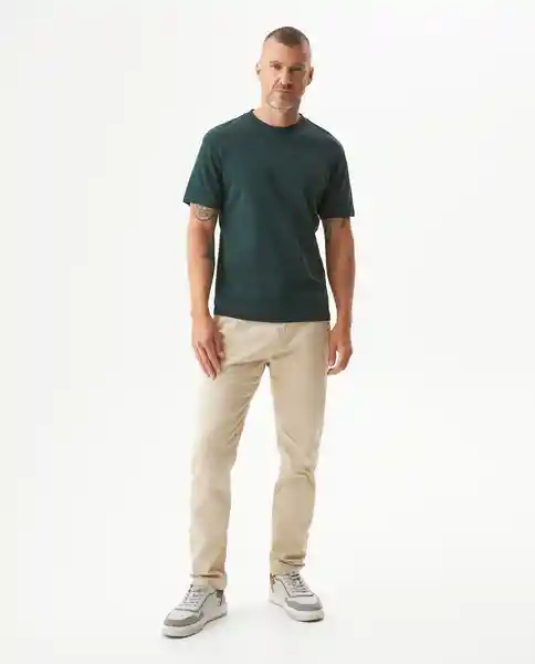 Camiseta Basic Duotone Verde Galloway Ultraoscuro M Chevignon