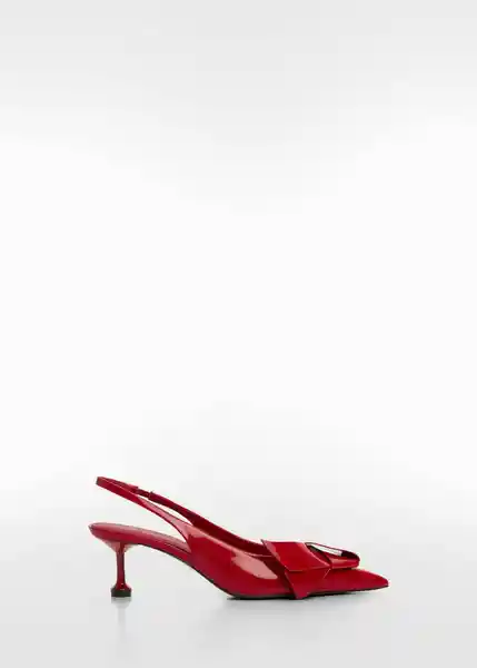 Zapatos Alba Rojo Talla 41 Mujer Mango