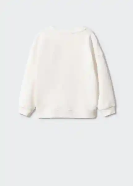 Sudadera Cool Off White Talla 08 Niña Mango