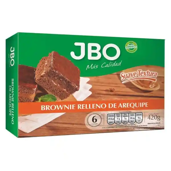 Jbo Brownie Arequipe