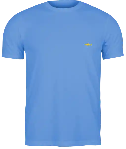 Camiseta Hombre Azul Medio Talla L Salvador Beachwear