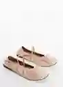 Zapatos Andrea Beige Talla 36 Mujer Mango