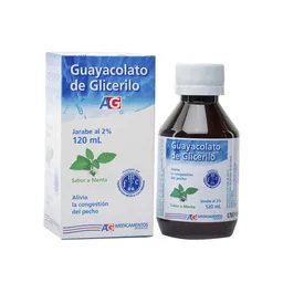 Guayacolato Ag Jarabe De Glicerilo (2%)