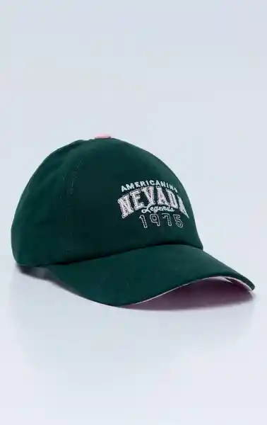 Gorra Unisex Verde Talla M 751G000_VER190414 Americanino