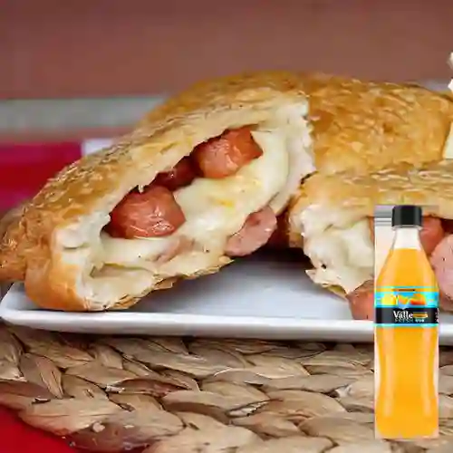 Combo Panzerotti Ranchero + Del Valle Naranja 500ml