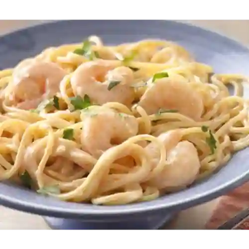 Pastas con Camarones