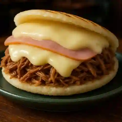 Carne, Jamón y Queso