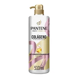 Acondicionador sin sal' Pantene Pro-V Miracles Colageno Nutre y Revitaliza Rinse 510 ml