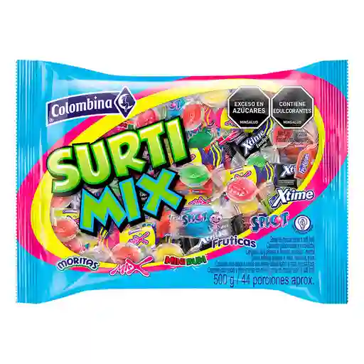 Surti Mix Caramelo Relleno con Sabor Surtido