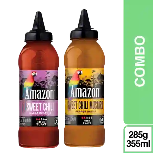 Combo Amazon Salsa Picante Sweet Chili + Picante Sweet Chili