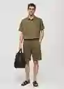 Short Sugars Khaki Talla M Hombre Mango