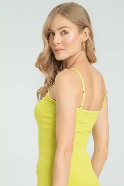 Top Penelope Color Verde Pistacho Talla S Ragged