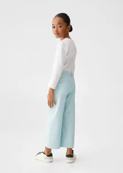 Jean Culotte Agua Talla 12 Niñas Mango