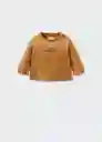 Sudadera Bath Ocre Talla 64 Niños Mango