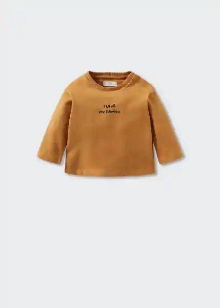 Sudadera Bath Ocre Talla 64 Niños Mango