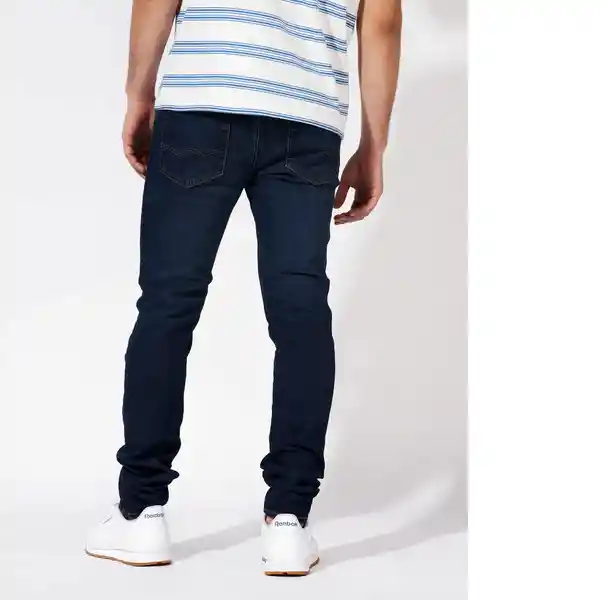 Jean Athletic Skinny Azul Talla: 29 x 30 American Eagle