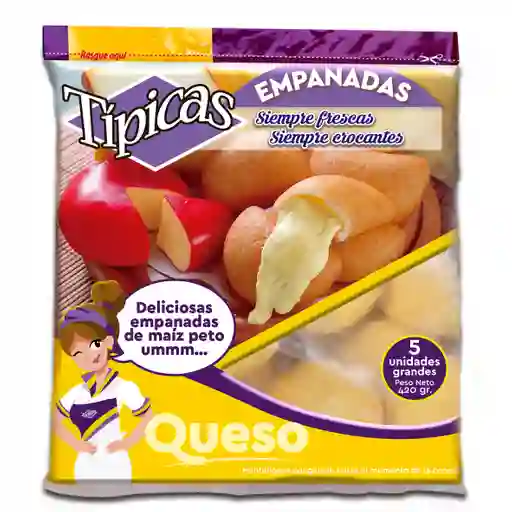 Empanada Grande de Queso Congelada