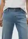 Pantalón Jean Jan Tejano Claro Talla 54 Hombre Mango