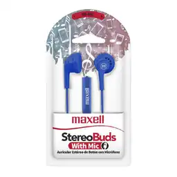 Maxell Audífonos EB95 Alámbricos In Ear Azul