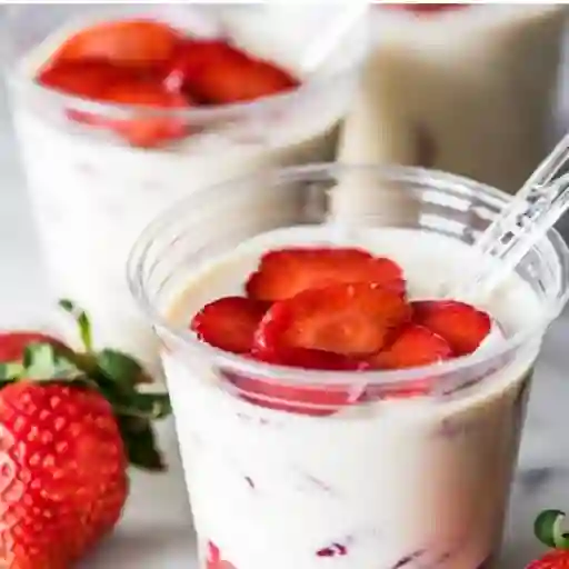 Fresas con Crema
