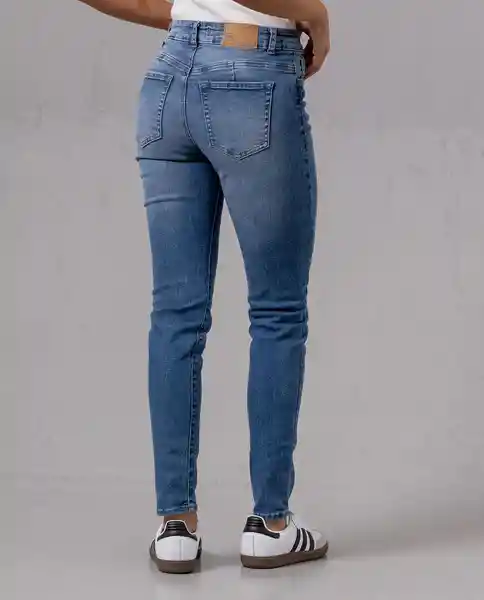 Jean Magic up Mujer Azul Medio Cianeo Talla 4 73024 Rifle