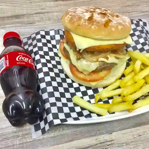 Combo de Hamburguesa Mixta
