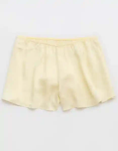 Short de Pijama Aerie Amarillo SMALL 1750716 American Eagle
