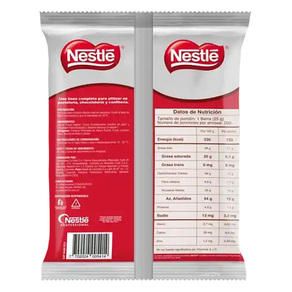 Nestlé Cobertura Chocolate Semiamarga
