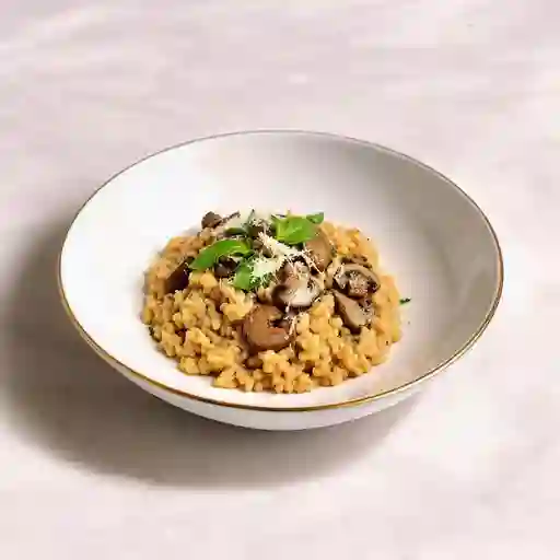 Risotto de Lomo y Setas