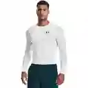 Under Armour Camiseta Heat Gear Compression Blanco Talla SM