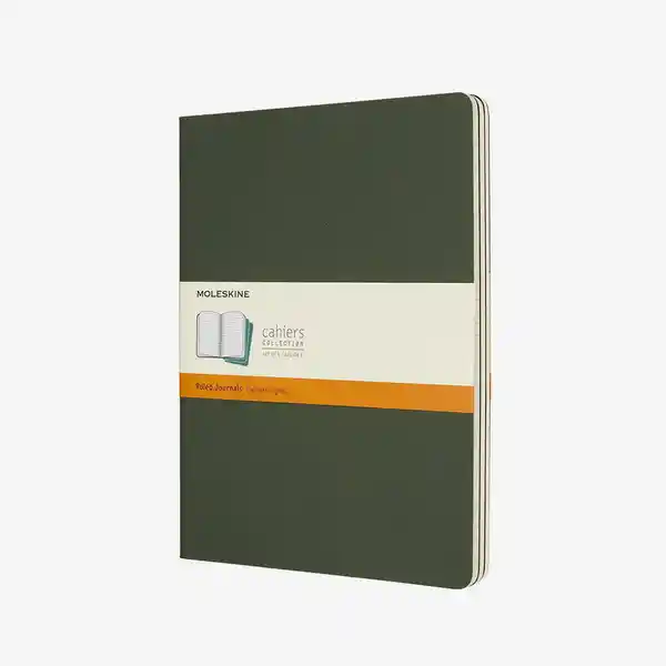 Inkanta Libreta Cahier Rayas Verde Mirto XL